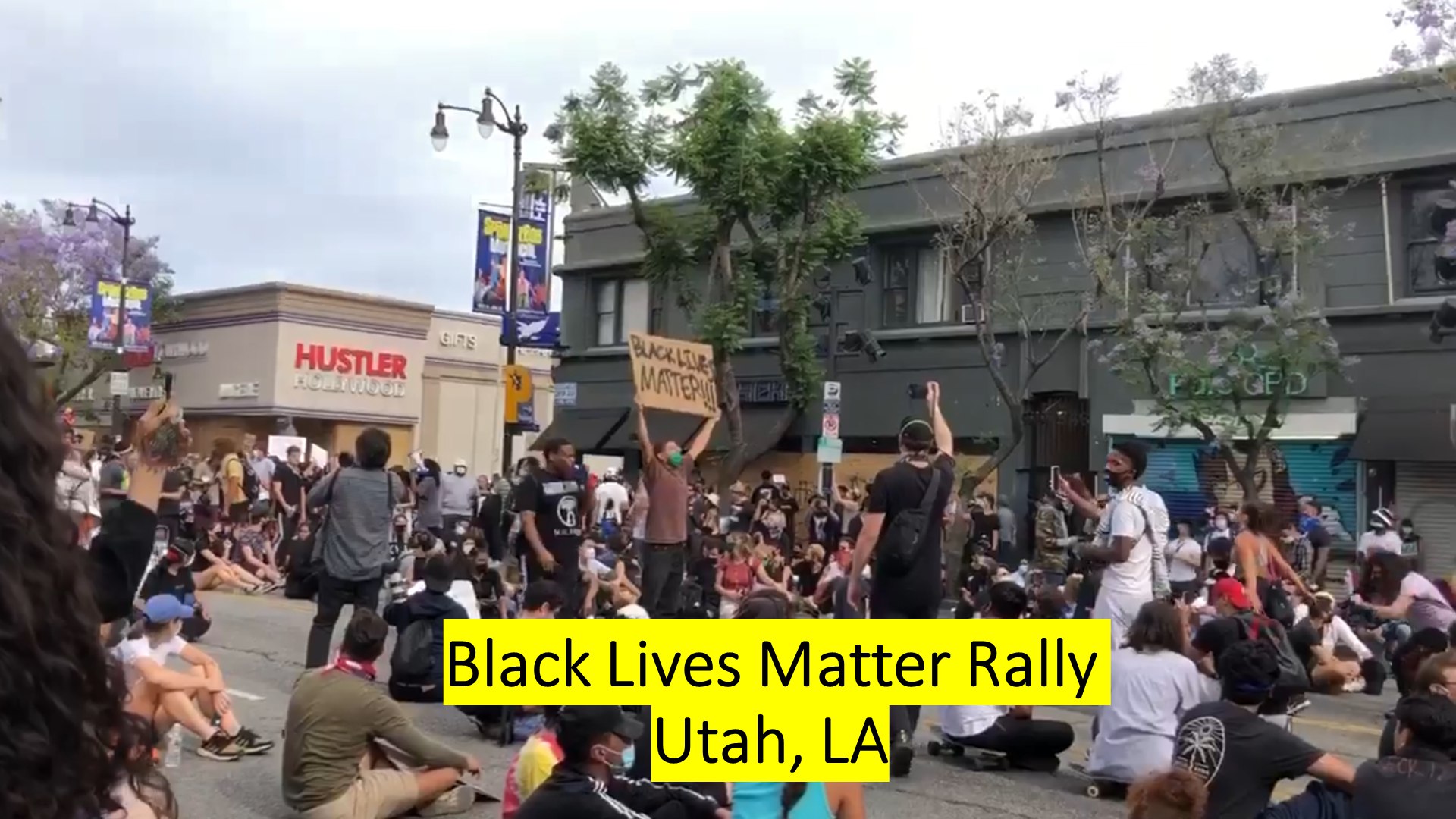 Black Lives Matter Rally in Utah, LA - JNC TV